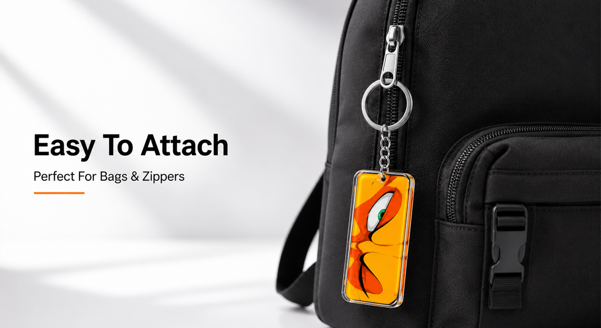 Doma Anime Eyes Keychain highlight 1