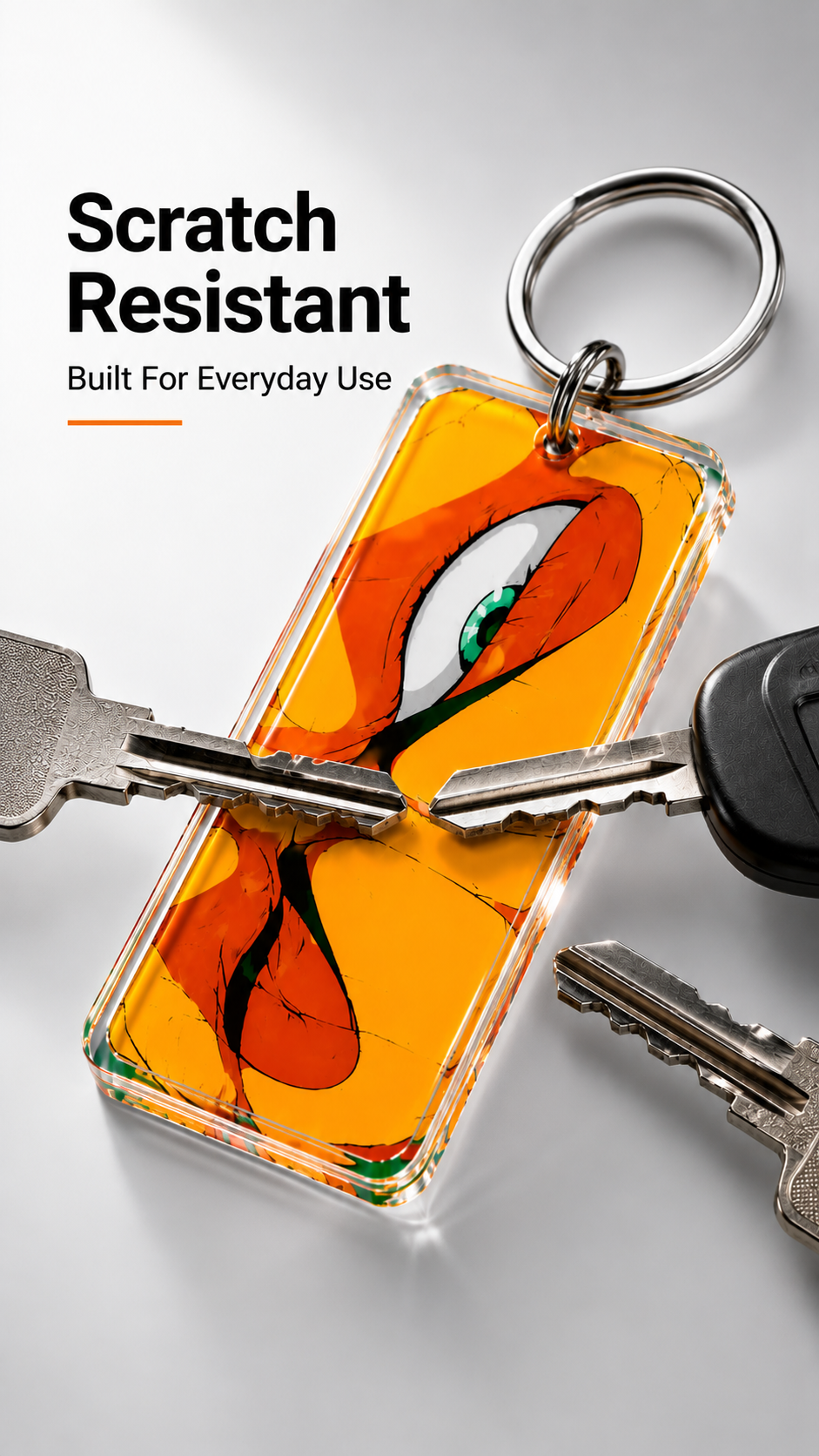 Doma Anime Eyes Keychain highlight 3