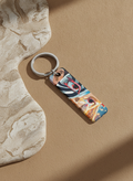Akaza New Form Anime Eyes Keychain