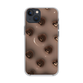 Cute Brown Heart Phone Case