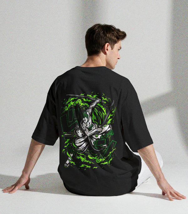 Zoro Samurai Strike T-Shirt – Black
