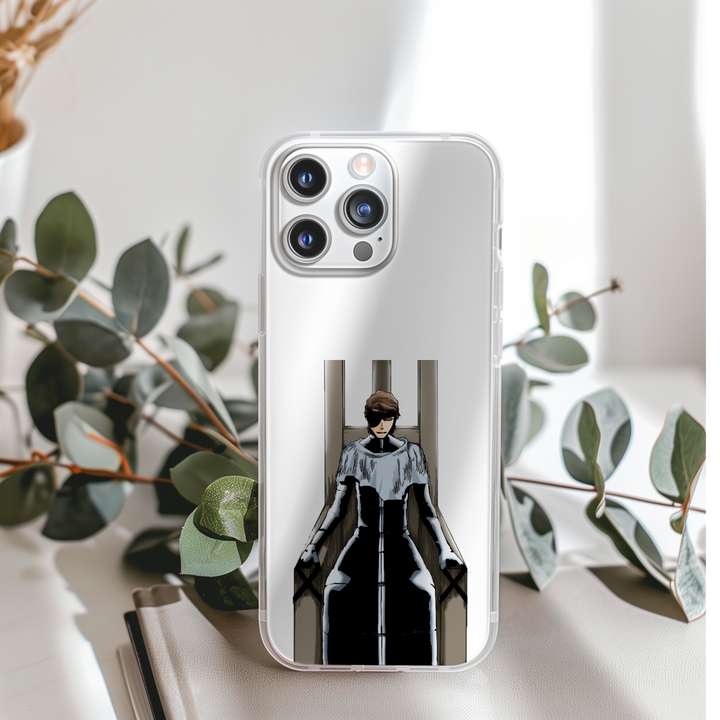 Anti-Yellow Anime Clear iPhone Case