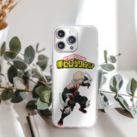Anti-Yellow Anime Clear iPhone Case product image