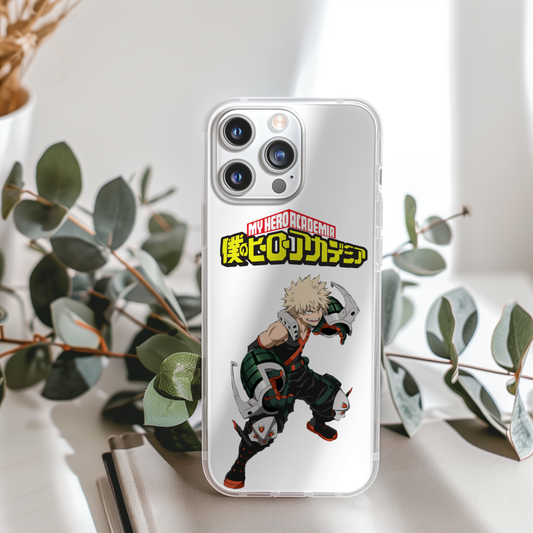 Anti-Yellow Anime Clear iPhone Case