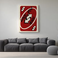 The Infinite Return Playful Sentiment Wall Frame product image