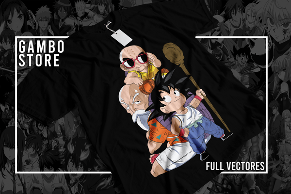 Master Roshi Oversized Anime T-Shirt