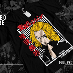 Tokyo Revengers Mikey T-Shirt – Black - StoneKii