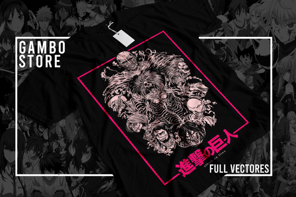 Attack on Titan Premium Streetwear Tee - StoneKii