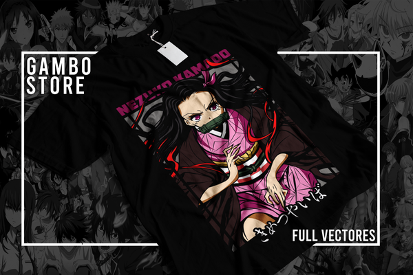 Nezuko Kamado – Demon Slayer Premium Graphic Tee - StoneKii