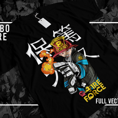 Fire Force Shinra Kusakabe Oversized Anime T-Shirt