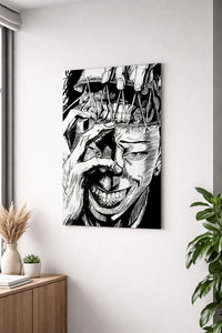 Suguru Geto Cursed Mind Metal Poster product image