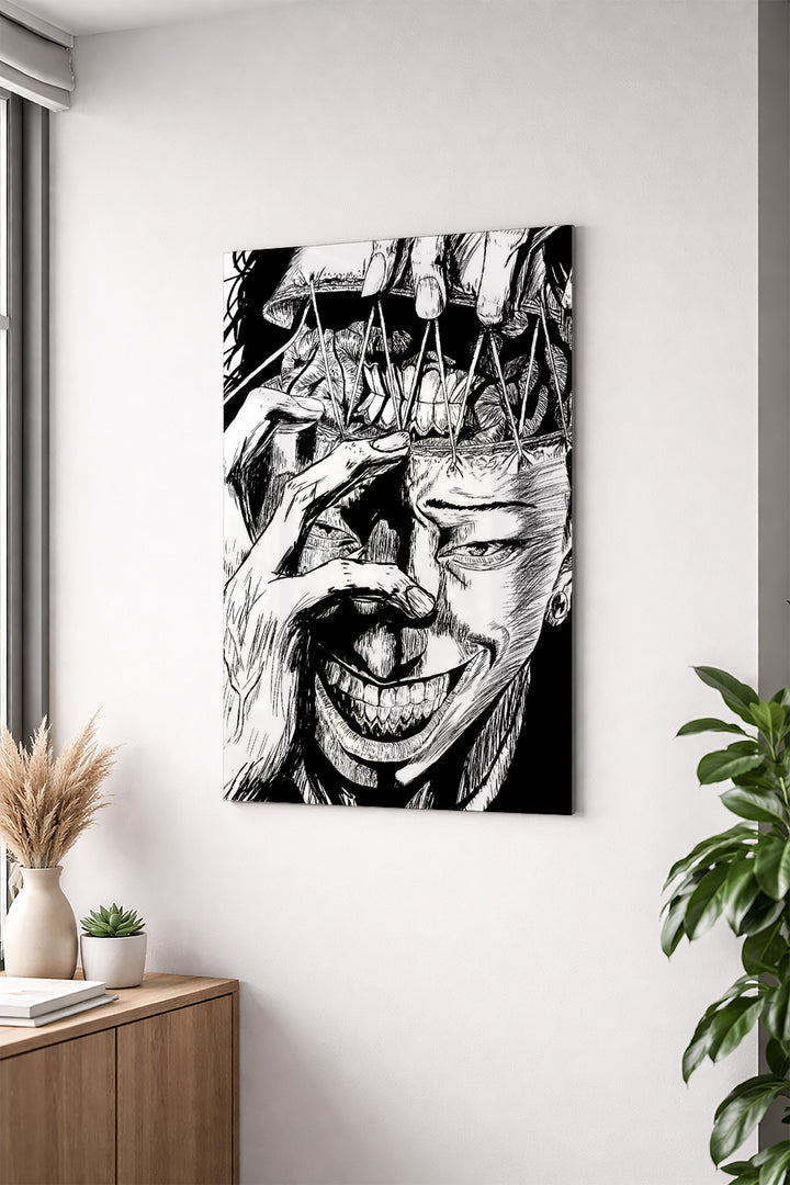 Suguru Geto Cursed Mind Metal Poster