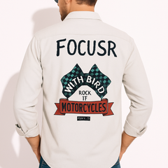 FOCUSR Graphic Overshirt - StoneKii