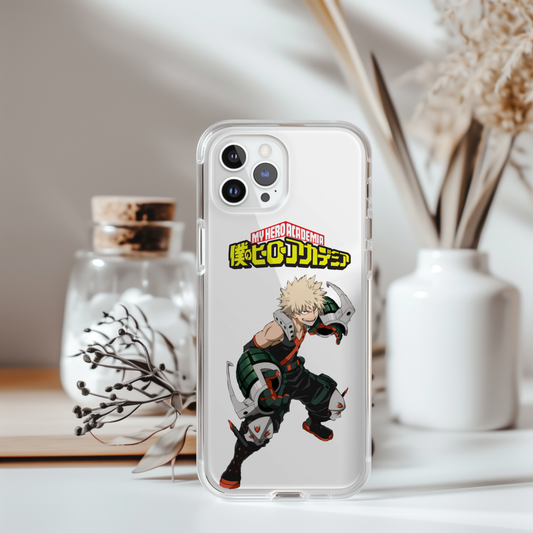 Anti-Yellow Anime Clear iPhone Case