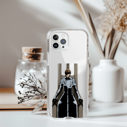 Anti-Yellow Anime Clear iPhone Case