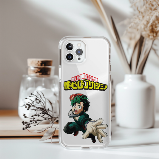 Anti-Yellow Anime Clear iPhone Case