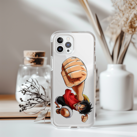 Anti-Yellow Anime Clear iPhone Case