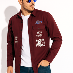 FOCUSR Graphic Overshirt - StoneKii