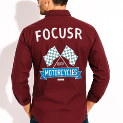 FOCUSR Graphic Overshirt - StoneKii