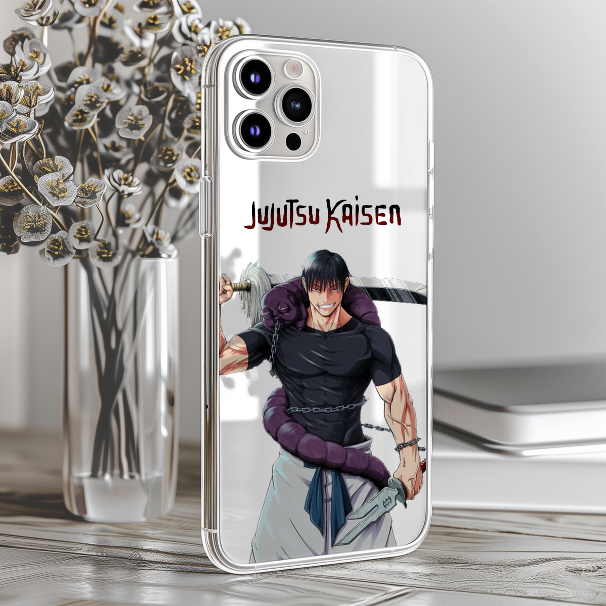 Jujutsu Kaisen Anti-Yellow Shockproof Case