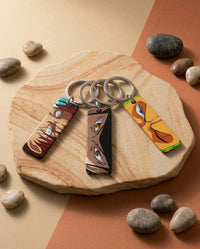 One Piece Swordsmen Keychain Bundle — Zoro + Mihawk + Shanks product image