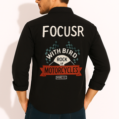 FOCUSR Graphic Overshirt - StoneKii