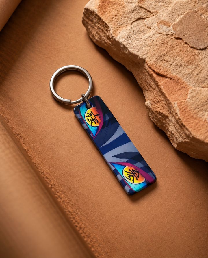 Akaza Anime Eyes Keychain - Stock Clearance
