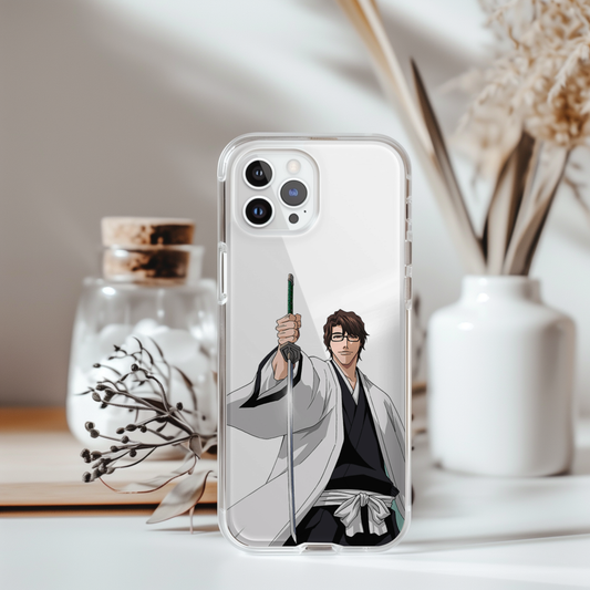 Anti-Yellow Anime Clear iPhone Case