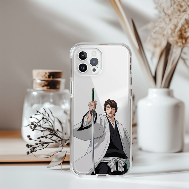 Anti-Yellow Anime Clear iPhone Case