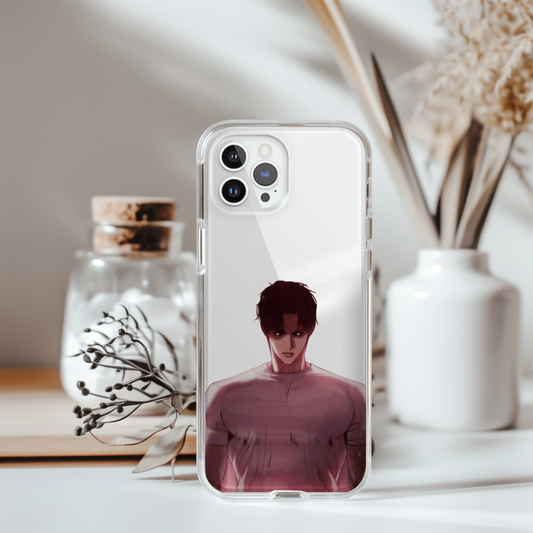 Anti-Yellow Anime Clear iPhone Case