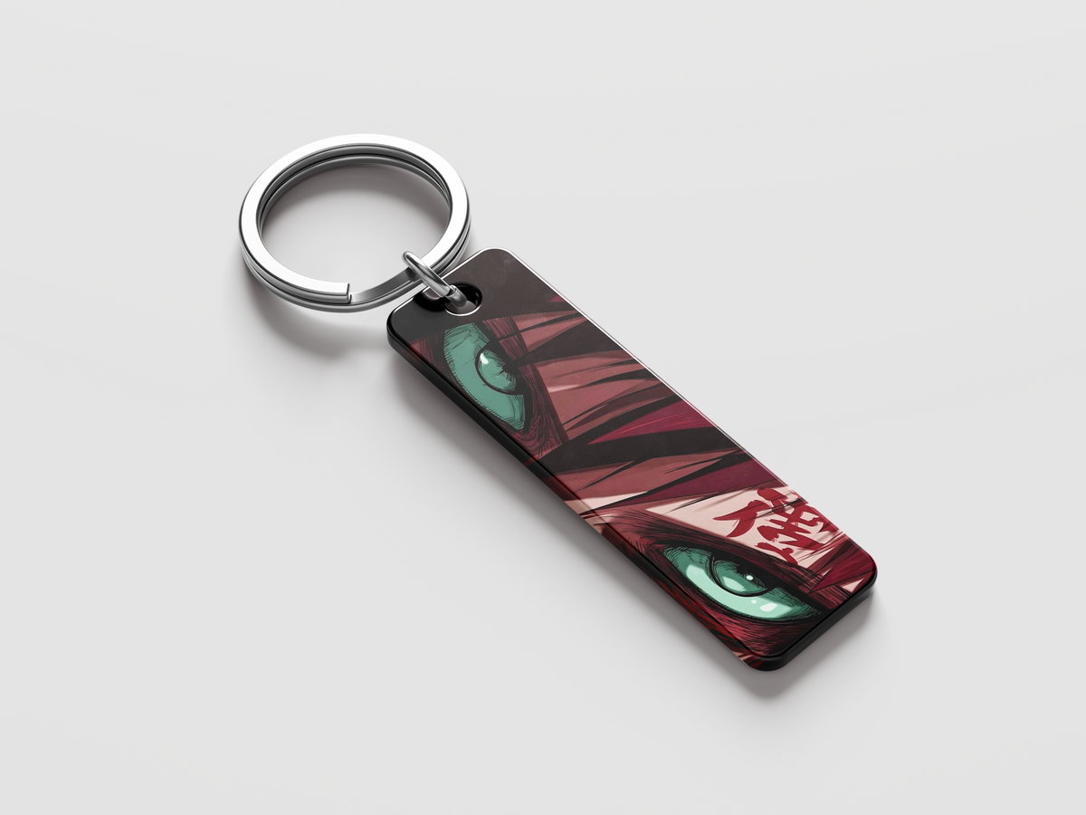 Gaara Anime Eyes Keychain
