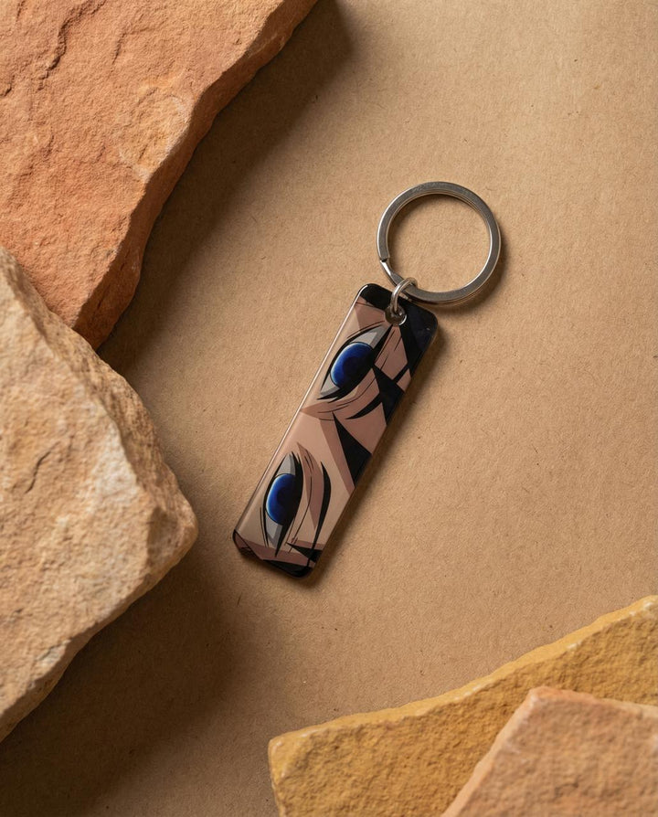 Giyu Anime Eyes Keychain