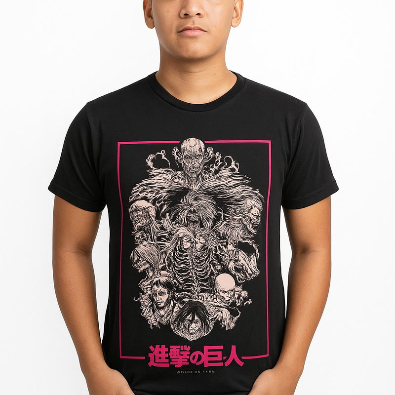 Attack on Titan Premium Streetwear Tee - StoneKii