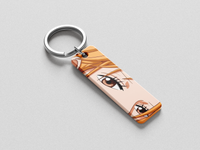 Nico Robin Anime Eyes Keychain #28 product image