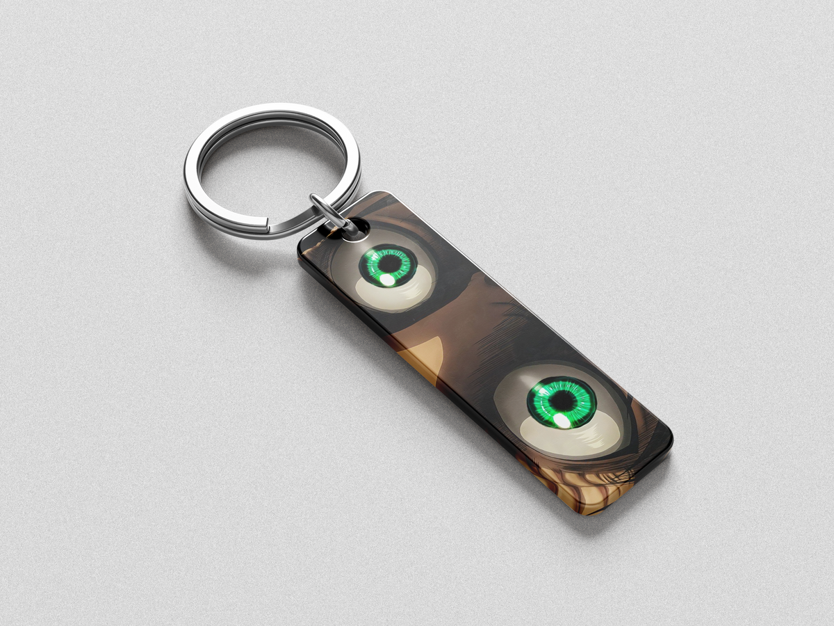Eren Anime Eyes Keychain #2