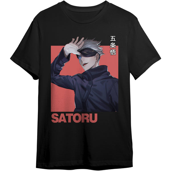Satoru Gojo Oversized Anime T-Shirt – Jujutsu Kaisen Edition