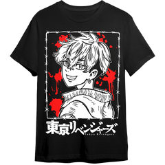 Tokyo Revengers Mikey T-Shirt – Black