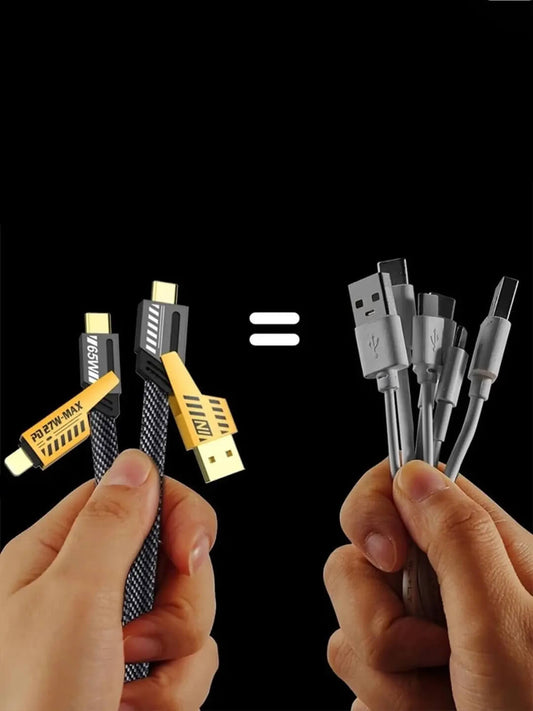 4-in-1 Super Fast Charging Cable 65w