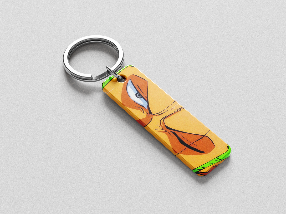Zoro Anime Eyes Keychain #1