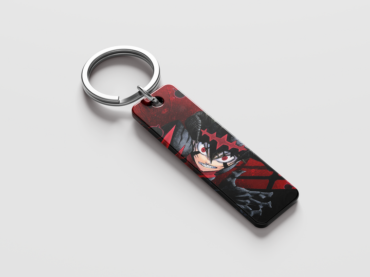 Demon Asta Anime Keychain