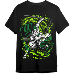 Zoro Samurai Strike T-Shirt – Black
