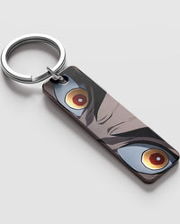 Rengoku Flame Hashira eyes keychain