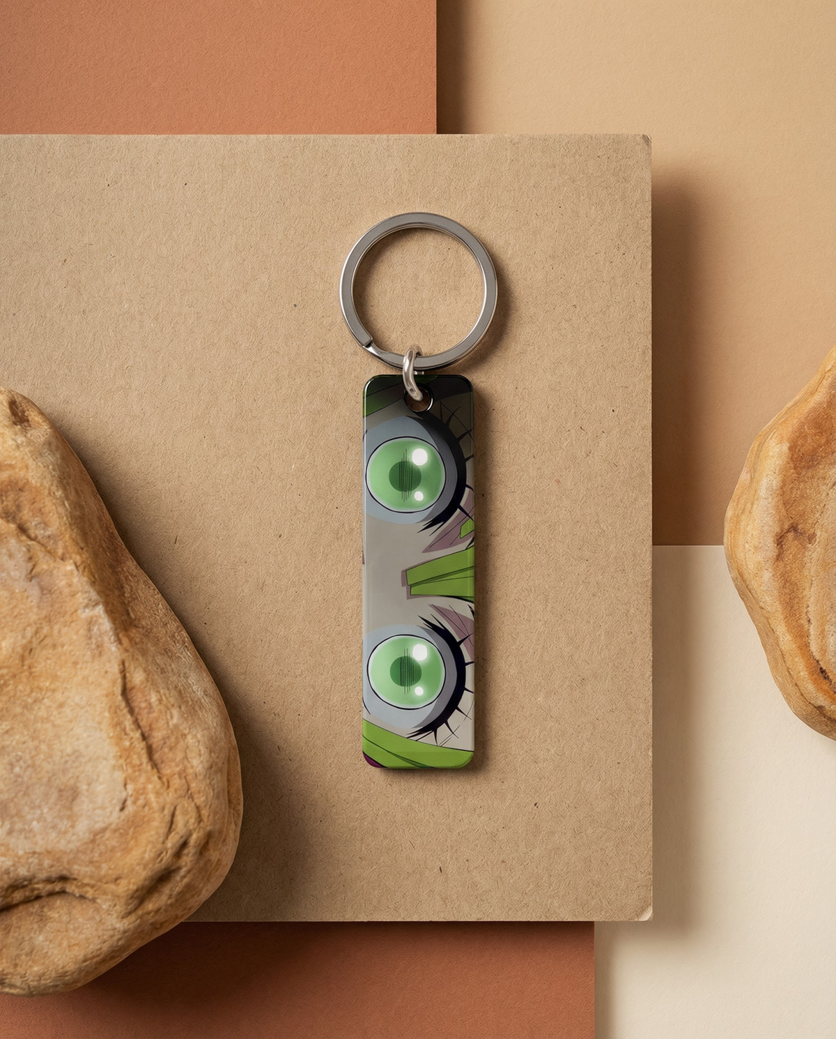 Mitsuri Love Hashira Eyes Keychain