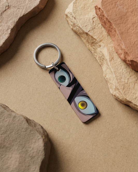 Obanai Serpent Hashira Eyes Keychain