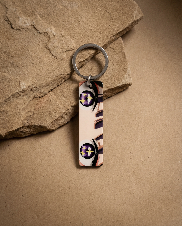 Ai Hoshino Anime Eyes Keychain