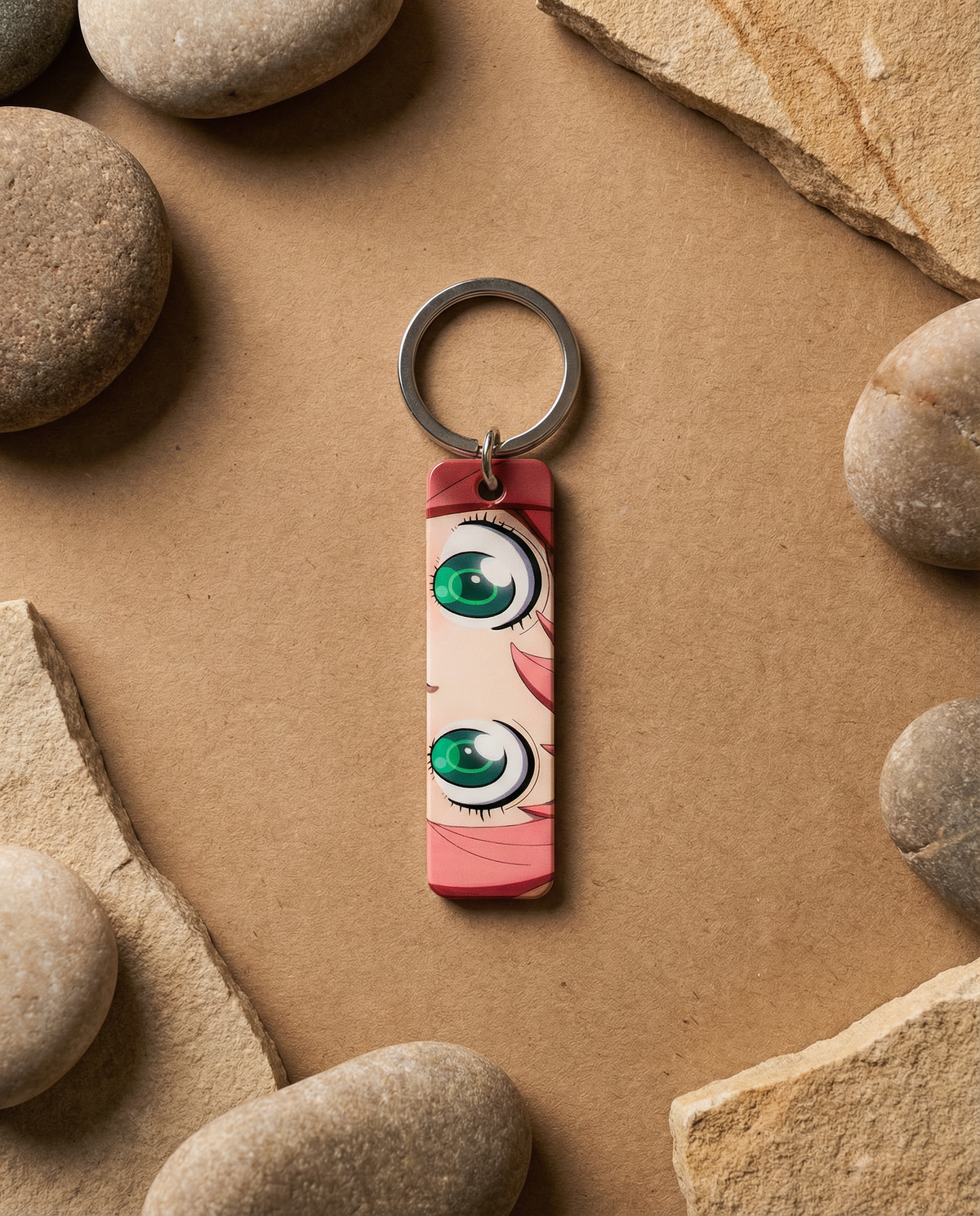 Anya Forger Eyes Keychain