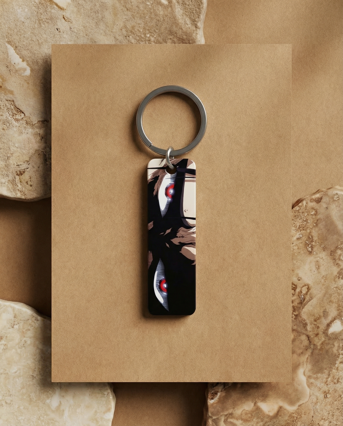 King Blue Lock Anime Eyes Keychain #40