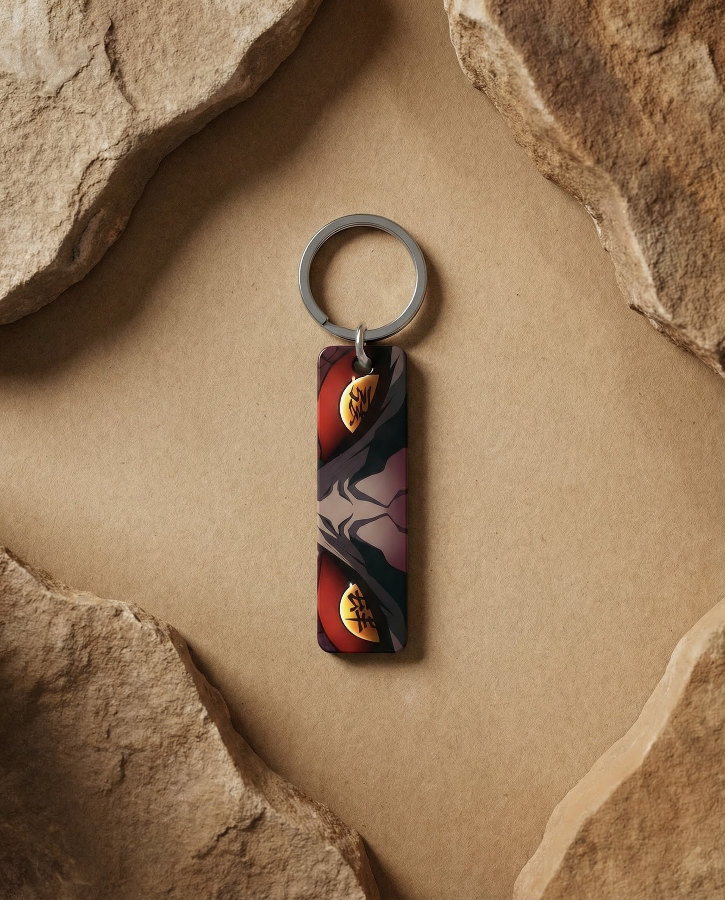 Hantengu Anime Eyes Keychain