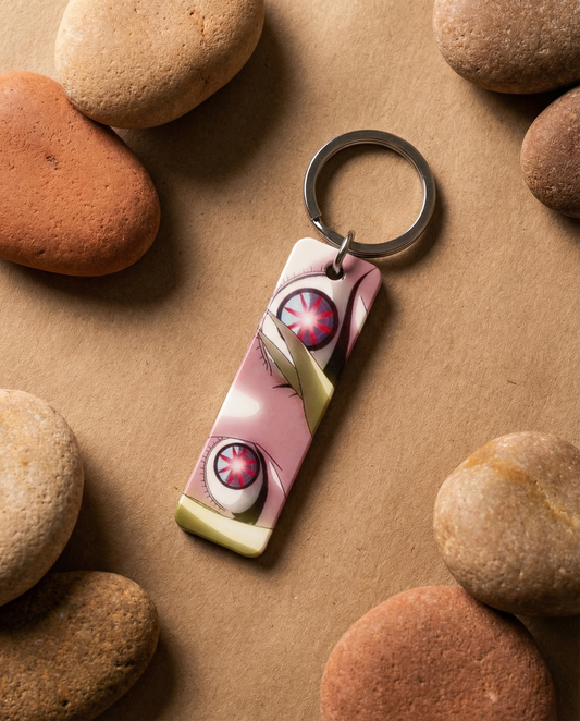 Adam Anime Eyes Keychain