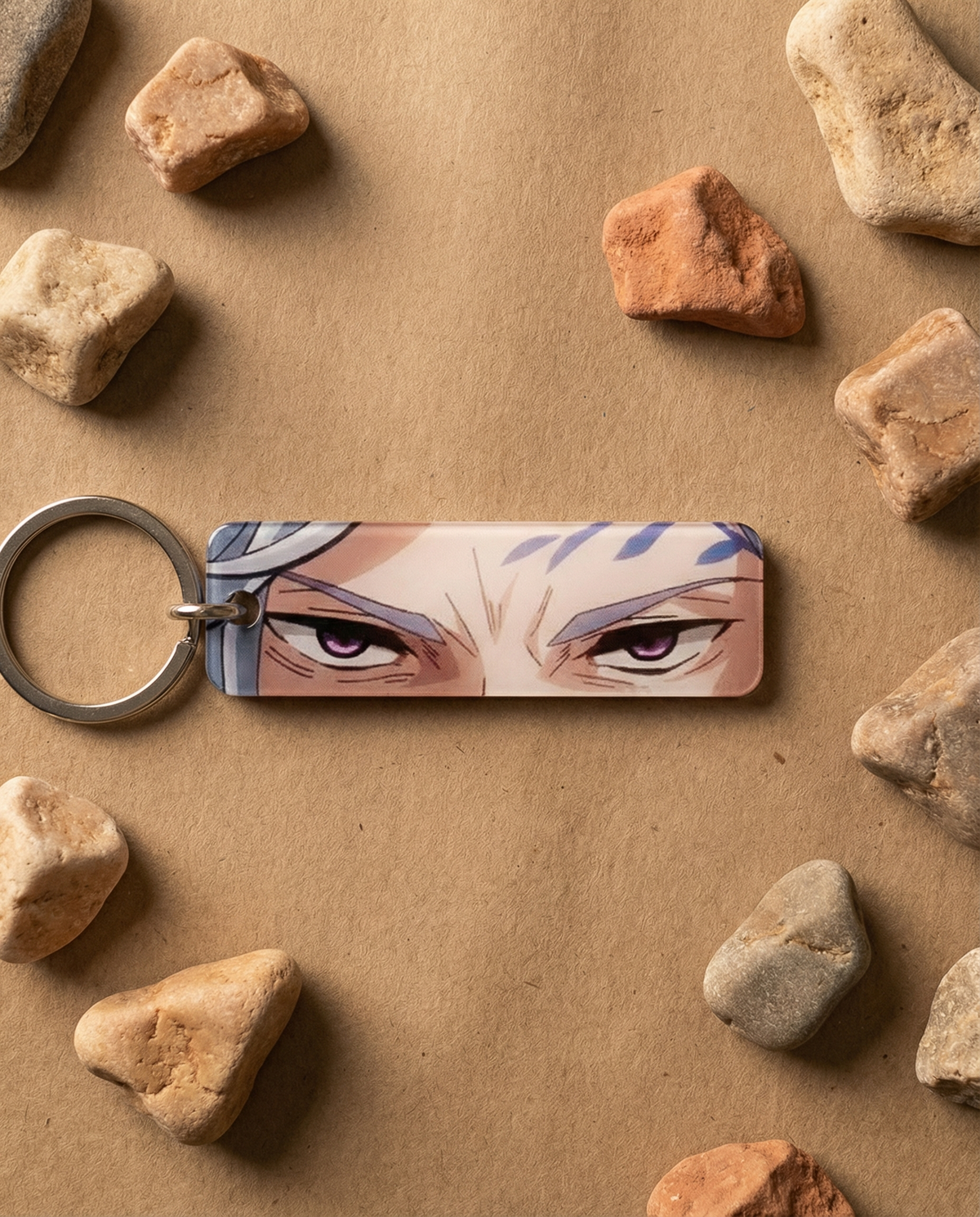 Hades Anime Eyes Keychain